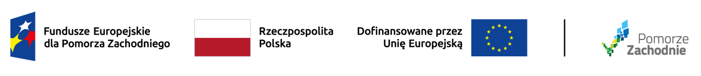 RÓWNE POMORZE ZACHODNIE - loga obowiązkowe